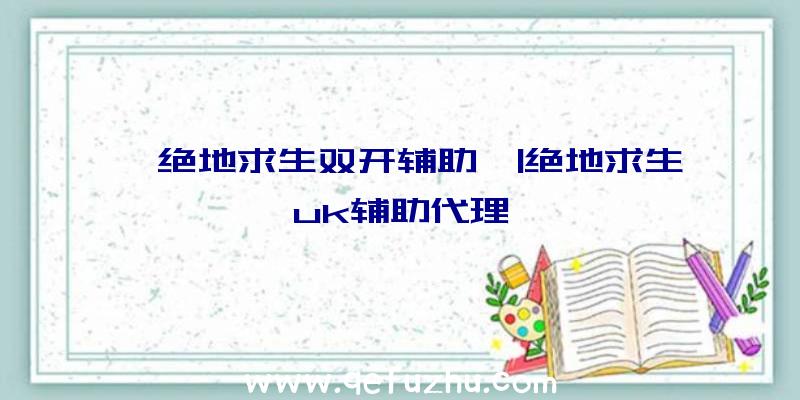 「绝地求生双开辅助」|绝地求生uk辅助代理